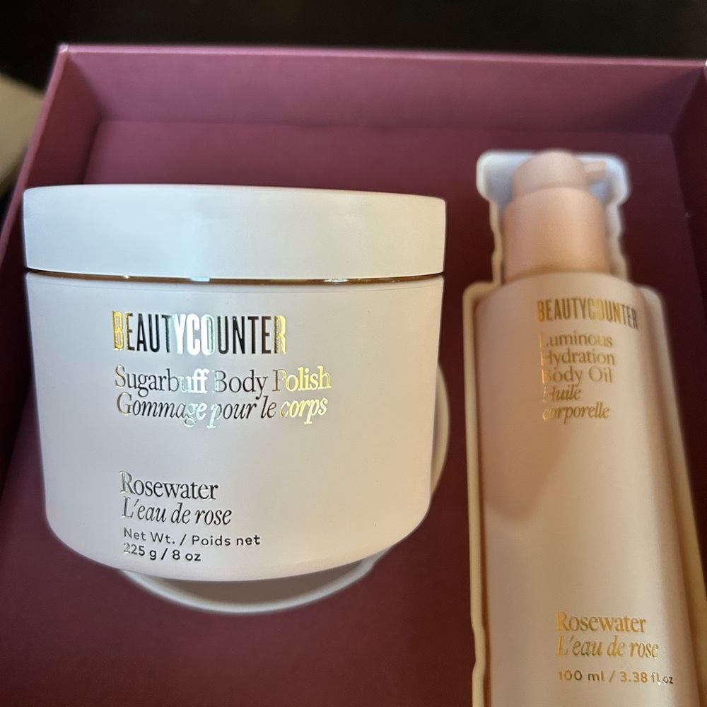 Beautycounter Rosewater Body Care Duo